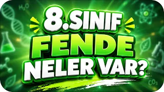 8. Sınıf Fende Neler Var? 💪 LGS Hazırlığı Başlıyor!