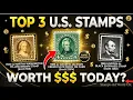 TOP 3 Valuable U S Stamps Worth Money Today 1883 Andrew Jackson Proof Washington Lincoln 4