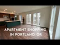 MOVING VLOG Apartment Hunting in Portland OR with prices sq ft
