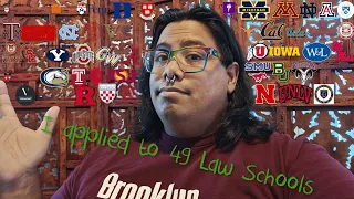 1 Middle-Aged Waste of Space vs 49 Law Schools - 2025 Law School Decisions Reaction