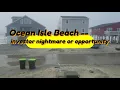 Ocean Isle Beach oceanfront erosion -