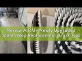 Review AIR U Newly Upgraded Steam Mop Replacement Brush Pads for Shark Steam and Scrub Mop S8201 S8
