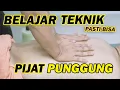Bongkar praktik Pijat Punggung yang Benar