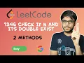 LeetCode - 1346 Check If N and Its Double Exist Arrays Card