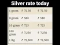 Download Lagu Silver rate today ! #shorts #silver #price