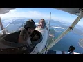 Flight to Orcas Island with my wife in a SA-300 Starduster Too biplane