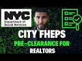 Step-by-Step Guide to CityFHEPS PRE-CLEARANCE for Realtors 2026