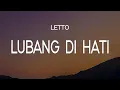 Download Lagu Letto -  Lubang di Hati ( Lirik )
