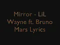 Mirror - LiL Wayne ft. Bruno Mars Lyrics