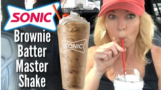 Sonic NEW Brownie Batter Master Shake Review