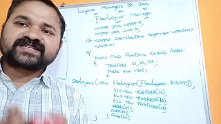 FlowLayout in Java Layout Managers Java AWT Applets Swings Java Programming Frames
