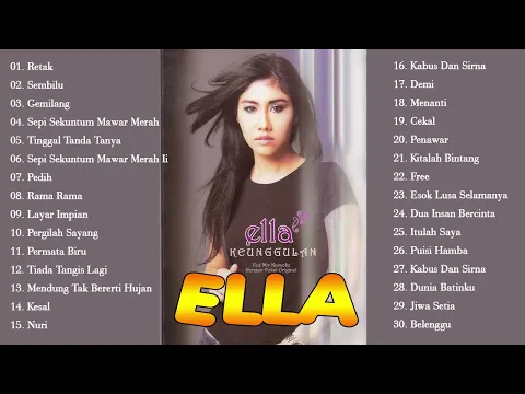 Download MP3 ELLA FULL ALBUM - Ratu Rock Malaysia - Lagu Rock Malaysia 80an - 90an Full Album