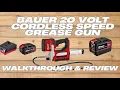 Harbor Freight 20V Grease Gun - Walkthrough Review