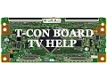 LCD TV Repair Tutorial - T-Con Board Common Symptoms Solutions