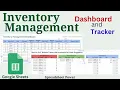 Inventory Management Template - Google Sheets