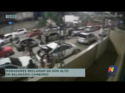 Moradores reclamam de som alto em Balneário Camboriú