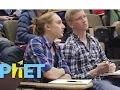 Using PhET in Lecture Prediction Experiments