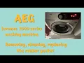 Download Lagu AEG lavamat  7000 series washing machine. Removing, cleaning, replacing door seal or rubber gasket.