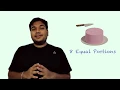 Cut the cake into 8 equal pieces using 3 cuts puzzzle