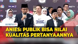 Download [FULL] Pernyataan Anies-Muhaimin Usai Debat Cawapres: Publik Bisa Nilai Kualitas Pertanyaannya MP3