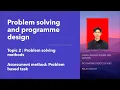 PSPD Problem Based Task