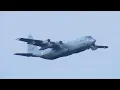 G-275 C-130 Hercules Taxi Departure Eindhoven Air Base