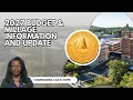 2027 Budget Millage Information and Update