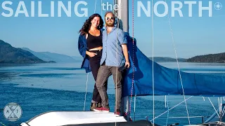 Sailing the North! Leaving civilization to live on our small sailboat BC Canada | A&J Sailing S3Ep.3
