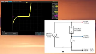 component tester v i curve tracer using the oscilloscope xy mode