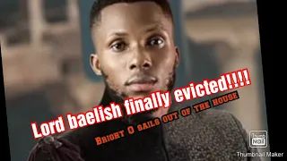 bright o has been evicted from the big brother naija house bbnaija2020 eviction night