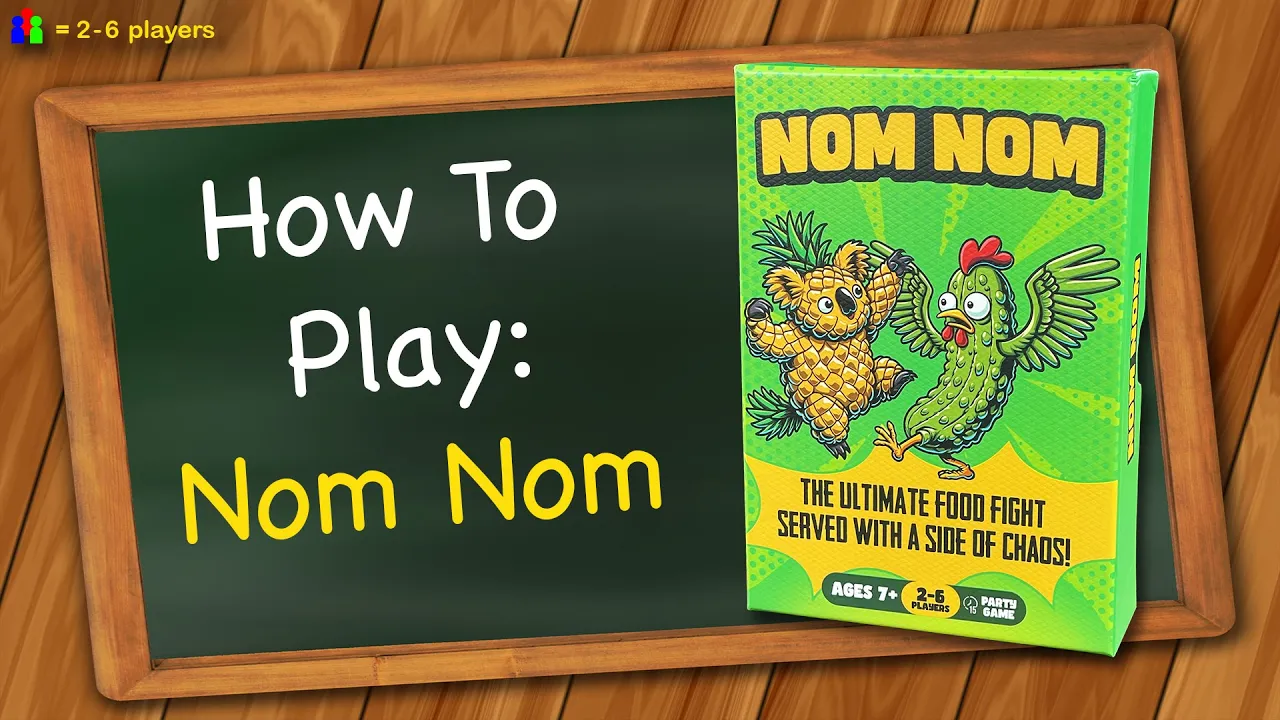 Nom Nom Card Game Instructions