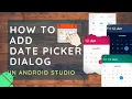 How to Add Date Picker Dialog in Android Studio DatePicker Dialog in Android App