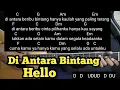 Download Lagu Kunci Gitar Di Antara Bintang -  Hello  ( Tutorial Untuk Pemula ) By DE Kunta