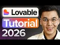 Lovable Full Tutorial for Beginners 2026 How to Use Lovable