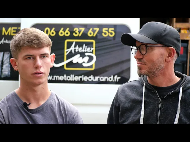 Léo, apprenti métallier