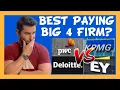 Big 4 Accounting Firms Salary Which Pays the Best Deloitte vs KPMG vs PWC vs Ernst and Young