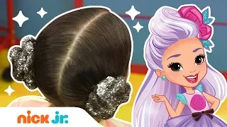 How To Create Glittery Princess Buns Hair DIY Style Files Sunny Day S Style Files Nick Jr  How To Create Glittery Princess Buns Hair DIY Style Files Sunny Day S Style Files Nick Jr