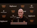 LIVE HC Dan Quinn Speaks To The Media Washington Commanders