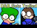 Friday Night Funkin' VS Dave and Bambi Gets Trolled | No Villains \u0026 Talentless Fox Cover (FNF Mod)