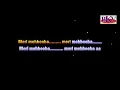 Download Lagu Meri Mehbooba - KARAOKE - Pardes 1997 - Shah Rukh Khan \u0026 Mahima Chaudary