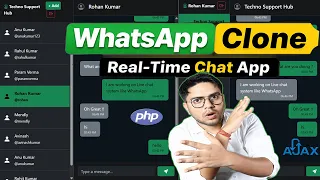 Create a WhatsApp-Style Live Chat System in PHP AJAX Real-Time Chat App