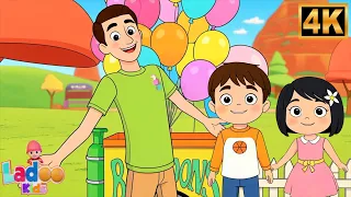 Gubbare Wala, गुब्बारे वाला, Hindi Nursery Songs and Preschool Videos