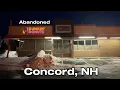 Abandoned Dunkin Donuts at Night - Concord NH