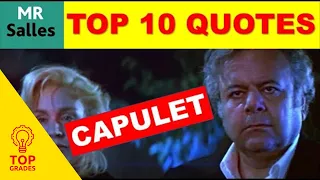 Capulet Top 10 Quotes in Romeo and Juliet Mr Salles