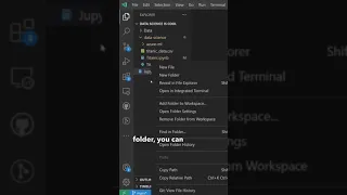 Create a Jupyter Notebook in VS Code