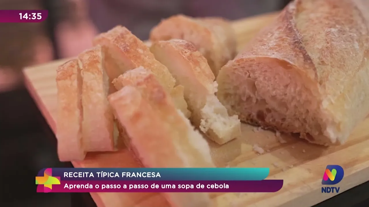 Do Campo À Cozinha: passo a passo de uma sopa de cebola, receita típica francesa