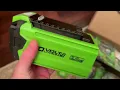 Unboxing Greenworks 40V combo blower and trimmer