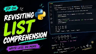 Learning Python The One-Liner That Changed How I Write Lists EP 04