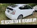 Neighbor storage app Part 2 1st Reservation