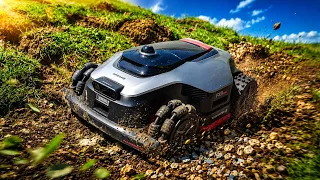 Le ROBOT TONDEUSE 4x4 qui grimpe PARTOUT ?! (Dreame A3 AWD Pro 3500)